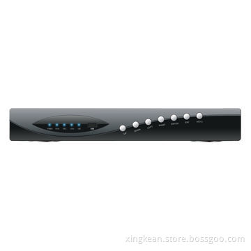4CH DVR with Full D1 Recording and Playback, Supports 1 HDD x 2TB Storage and P2P Function